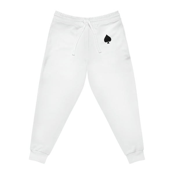 WHITE LONELY SPADE JOGGING PANTS